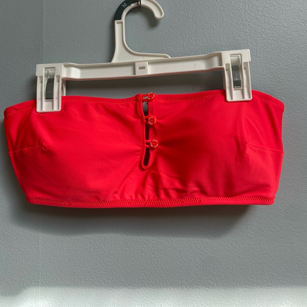 Aerie bright red bandeau top